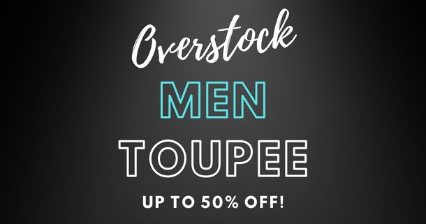 Men Toupees Overstock and Deals