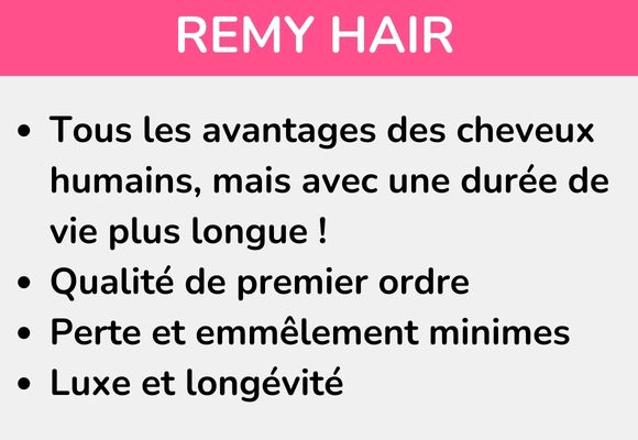 Extensions Cheveux Remy Hair