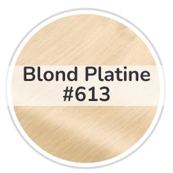 Rallonges à Clips Blond Platine