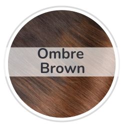 Ombre Brown tape-in Hair Extensions