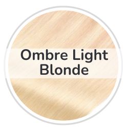 Ombre Light Blonde tape-in Extensions