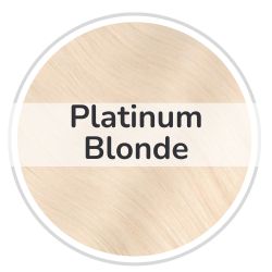 Platinum Blonde tape-in Extensions