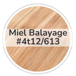 Rallonges à Clips Blond Miel Balayage