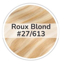 Rallonges à clips roux blond et blond platine