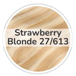 Strawberry Bleach Blonde tape-in Extensions