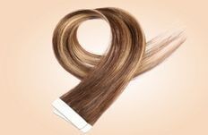 Échantillons extensions cheveux