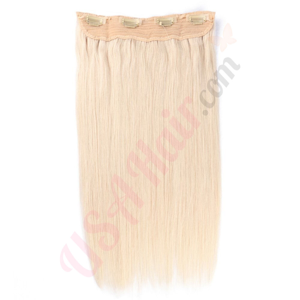 Barely Xtensions Ultra Seamless Clip-In Platinum Remy Hair