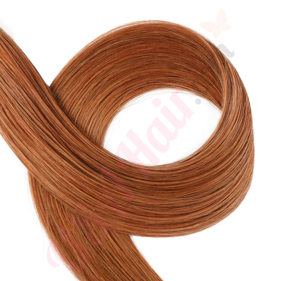 Ginger Micro Beads Hair Extensions, Buy Ginger Micro Loop Extensions