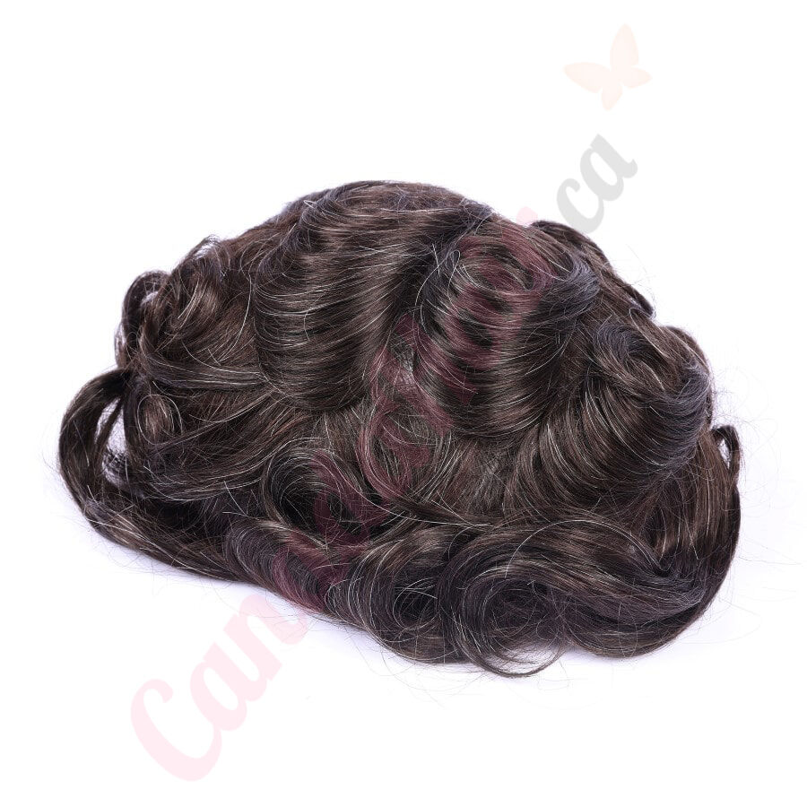 Brown and outlet grey wig