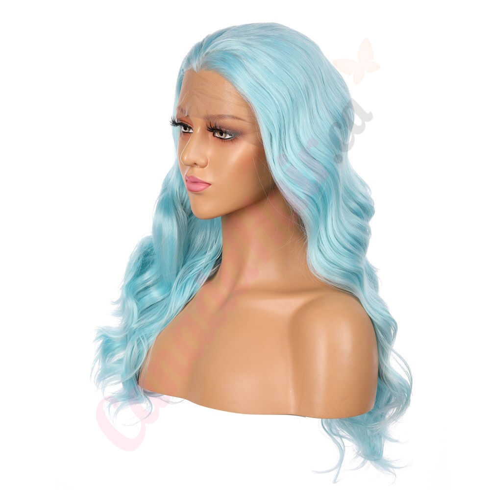 Blue long outlet wig for sale