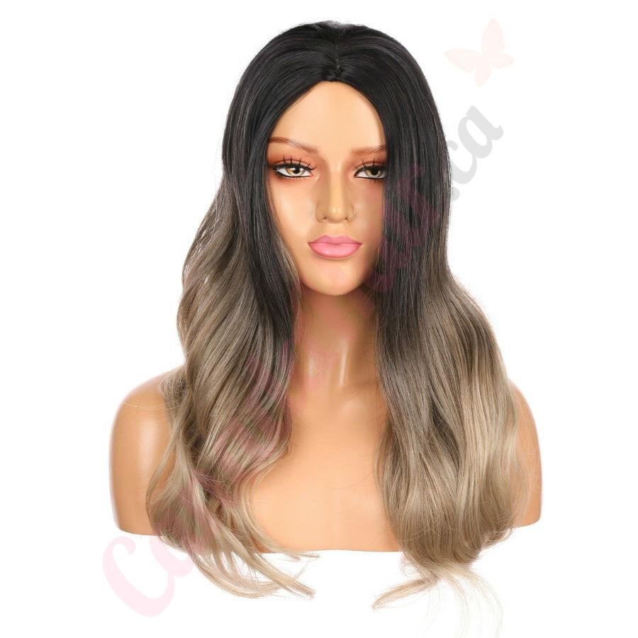 DM2031289 v4 Long Ombre Blonde Synthetic Hair Wig