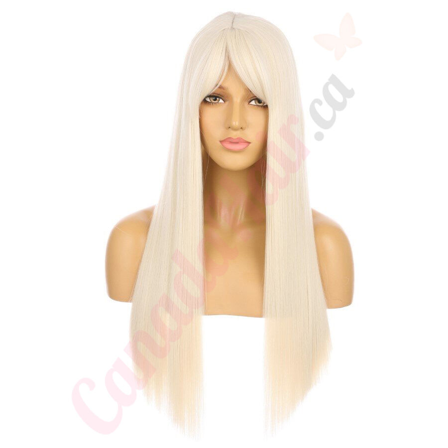 DM2031353 v4 White Blonde Long Synthetic Hair Wig with Bang Final