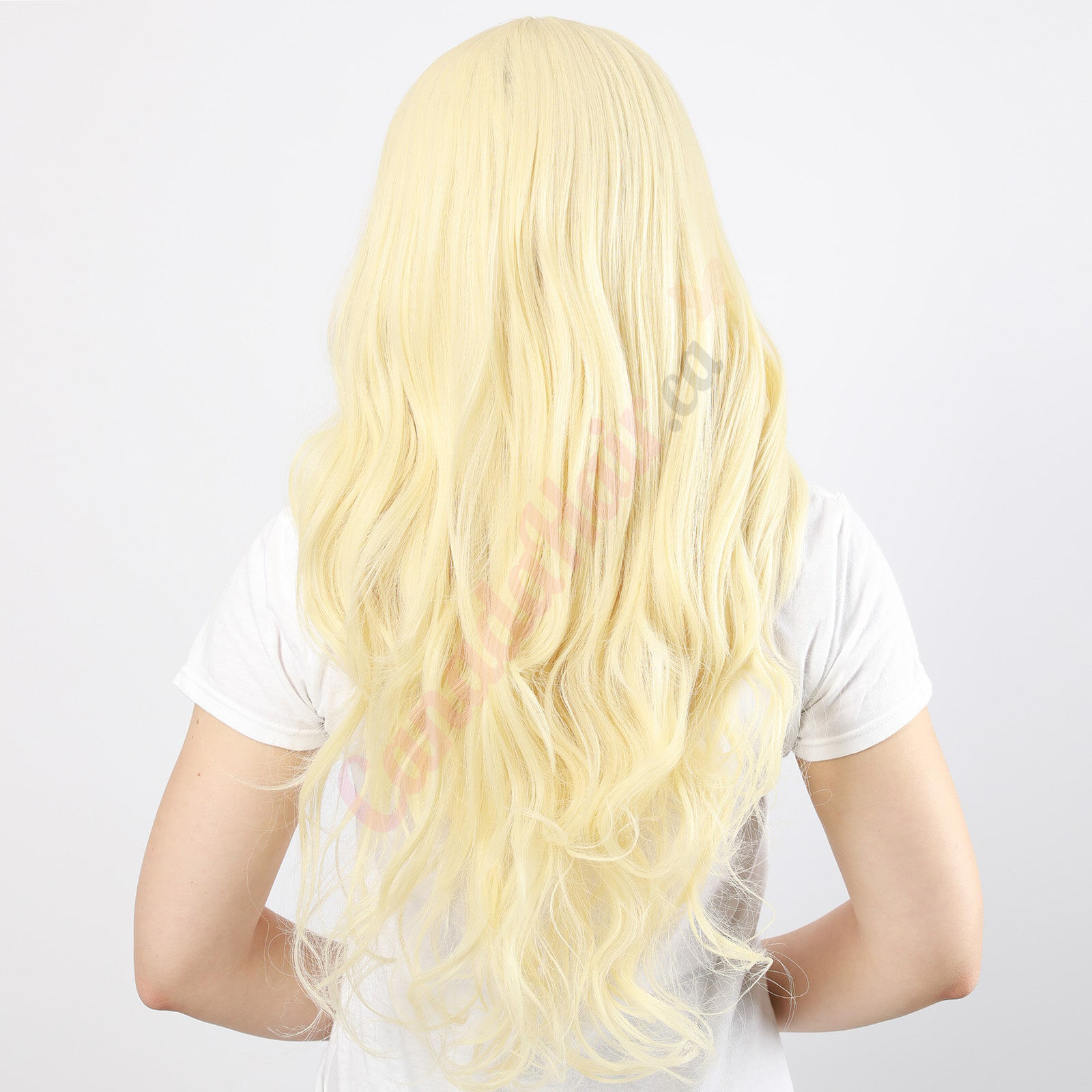 DM2031446 v4 Long Blonde Synthetic Hair Wig Final Sale