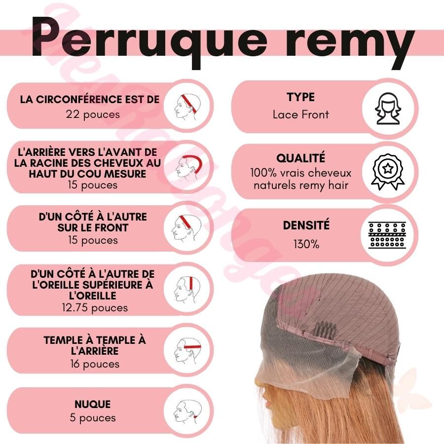 Perruque Synthétique Châtain Cuivré Foncé - Raie Libre, Longueur Moyenne, Pour Un Look Naturel Et Mode