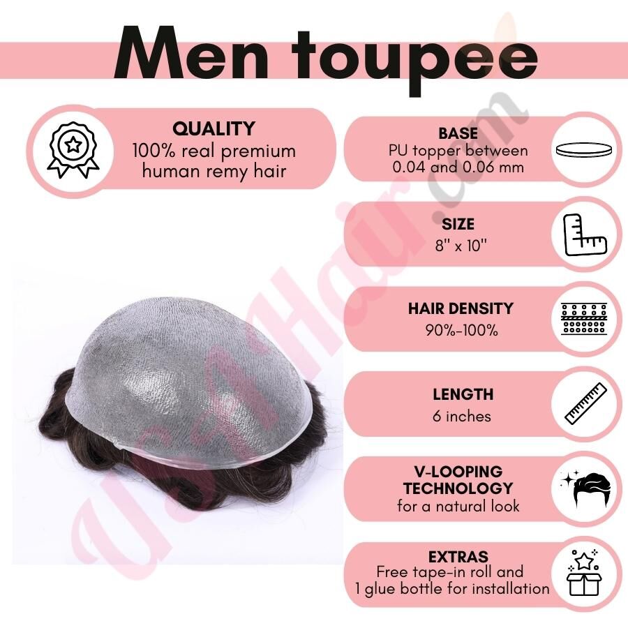 Toupee pronounce outlet