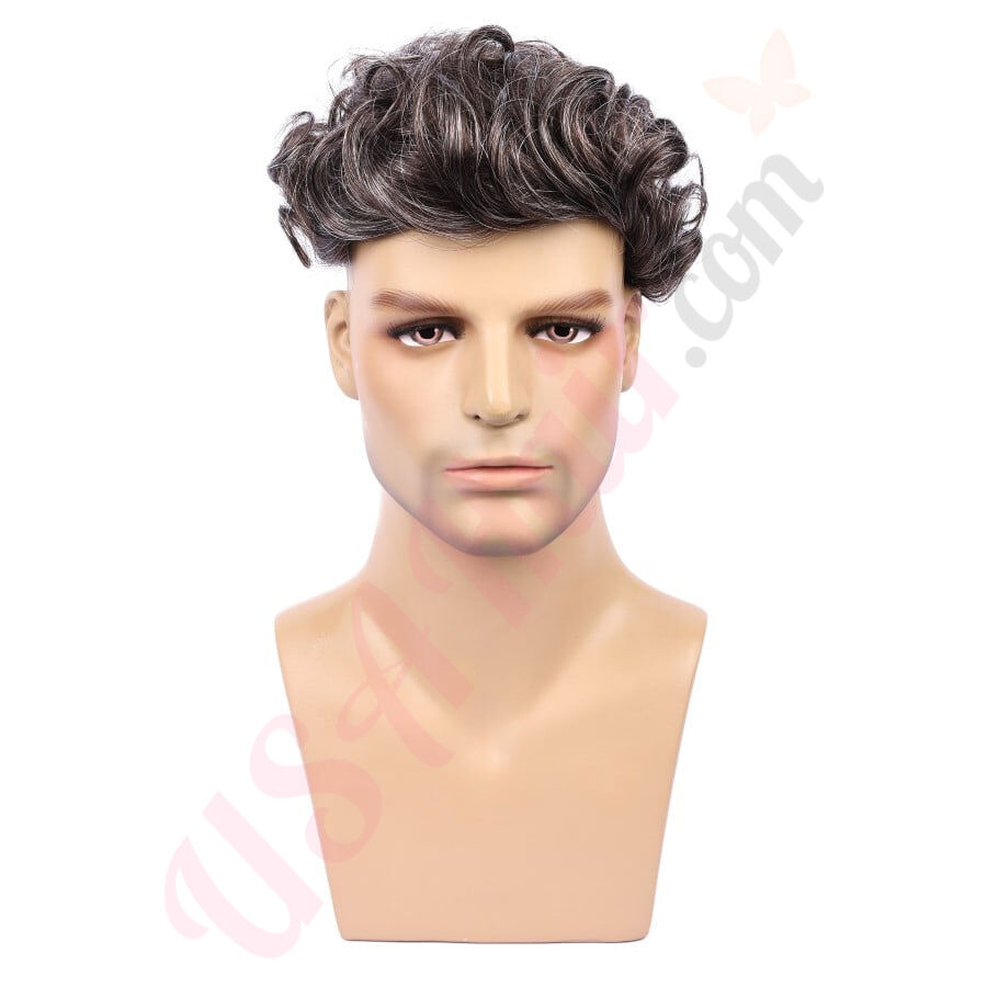 Bald Mannequin Head Dark Brown Professional Cosmetology Head Make