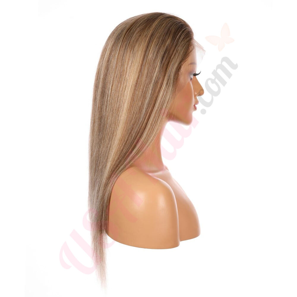 Premium Emma 100% Human Hair Mannequin Head