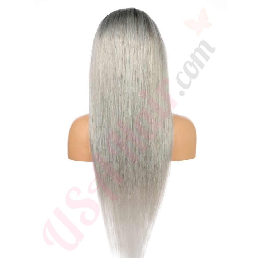 1b grey wig best sale