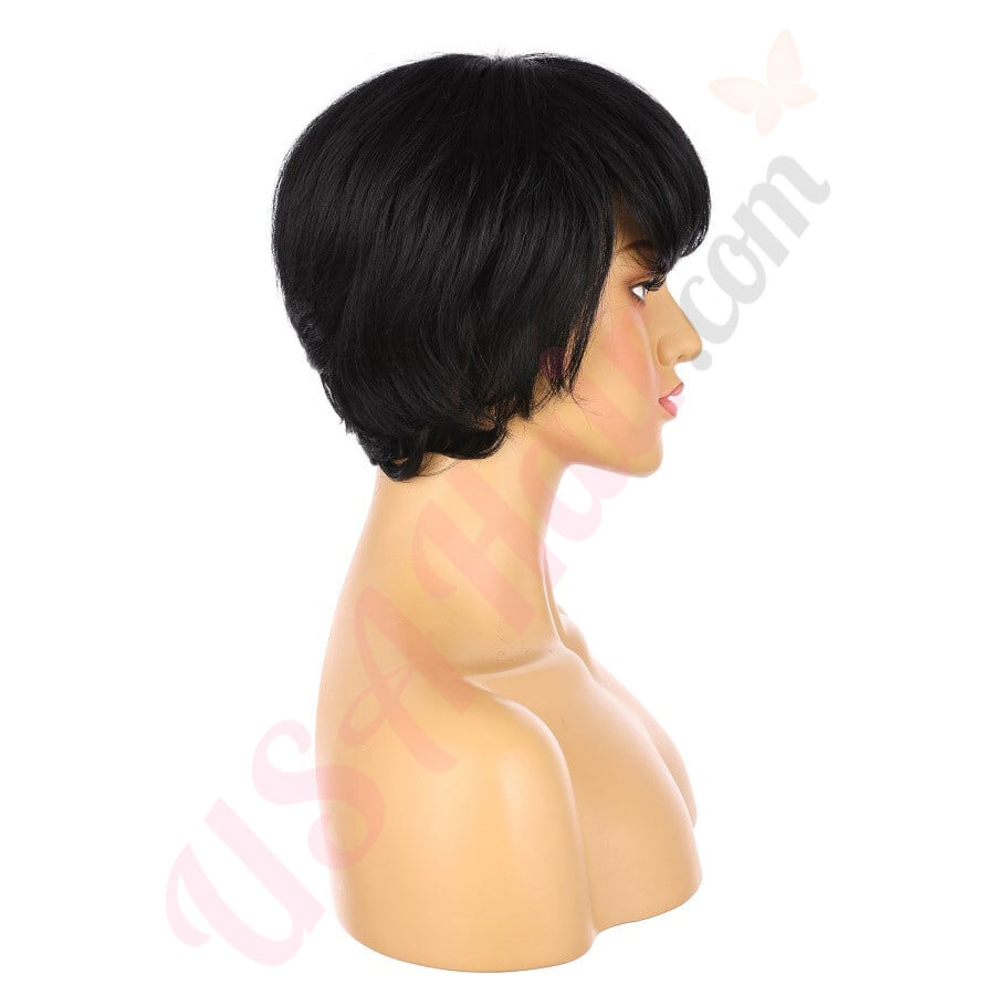 10 inch bang shops bob wig