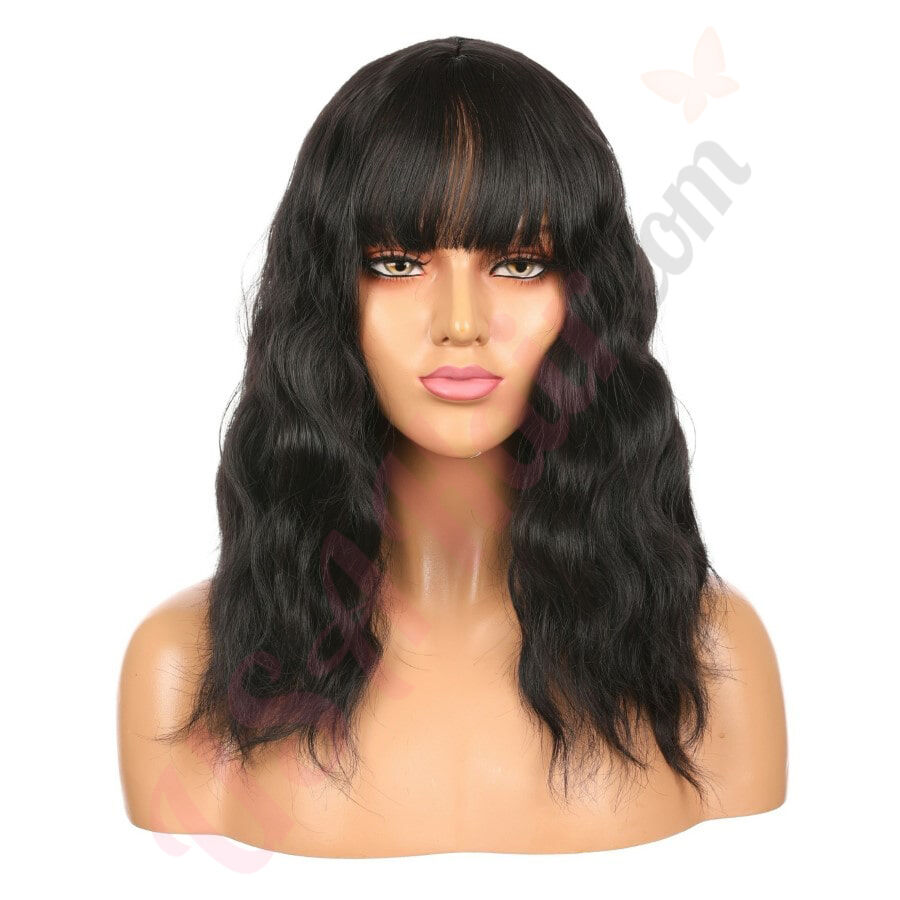 Add An Adjustable Wig Band & Nape Comb to My Wig Sale Black